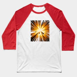 Yellow star explosion. Baseball T-Shirt